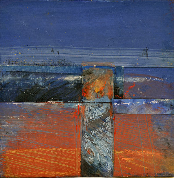 Mexico 2010 III - Tempera, 25x25 cm, 2010, Barbara Kirchner