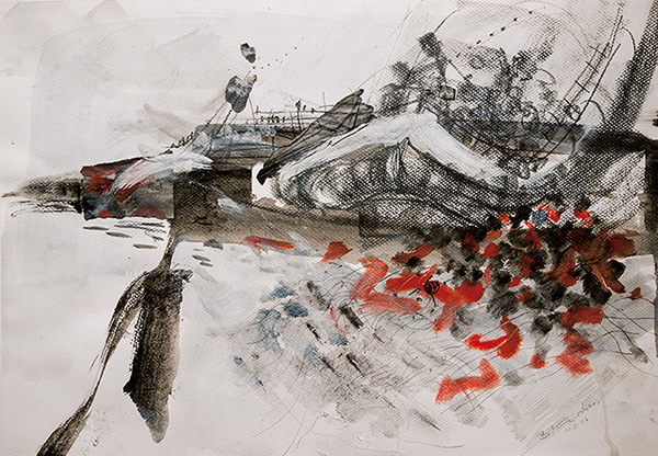 Zeichnung, Barbara Kirchner