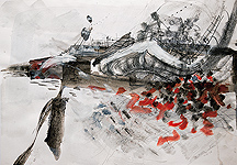 Barbara Kirchner, Mischtechnik